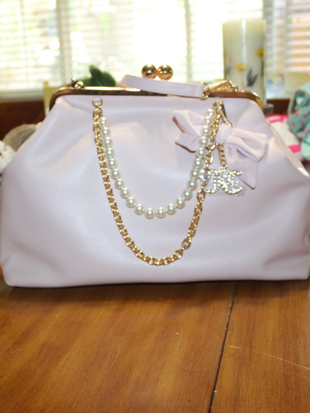 NWT Juicy Couture Pink Kiss Loch Purse. STUNNING! - Picture 14 of 16